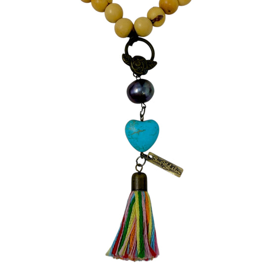 Beaded Tassel Necklace By Sarah McLachlan