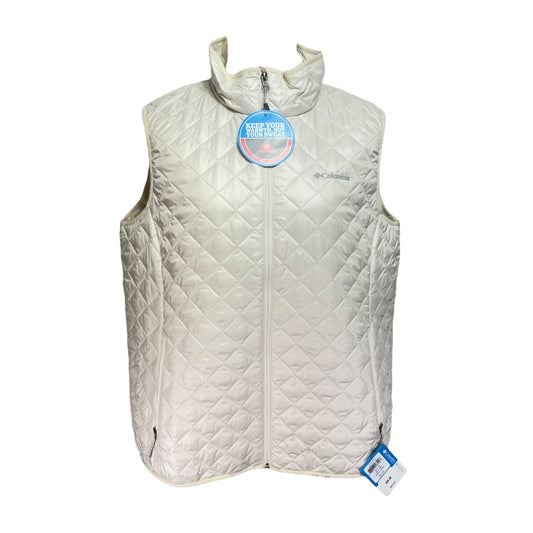 Vest Puffer & Quilted By Columbia In Cream, Size: 1x