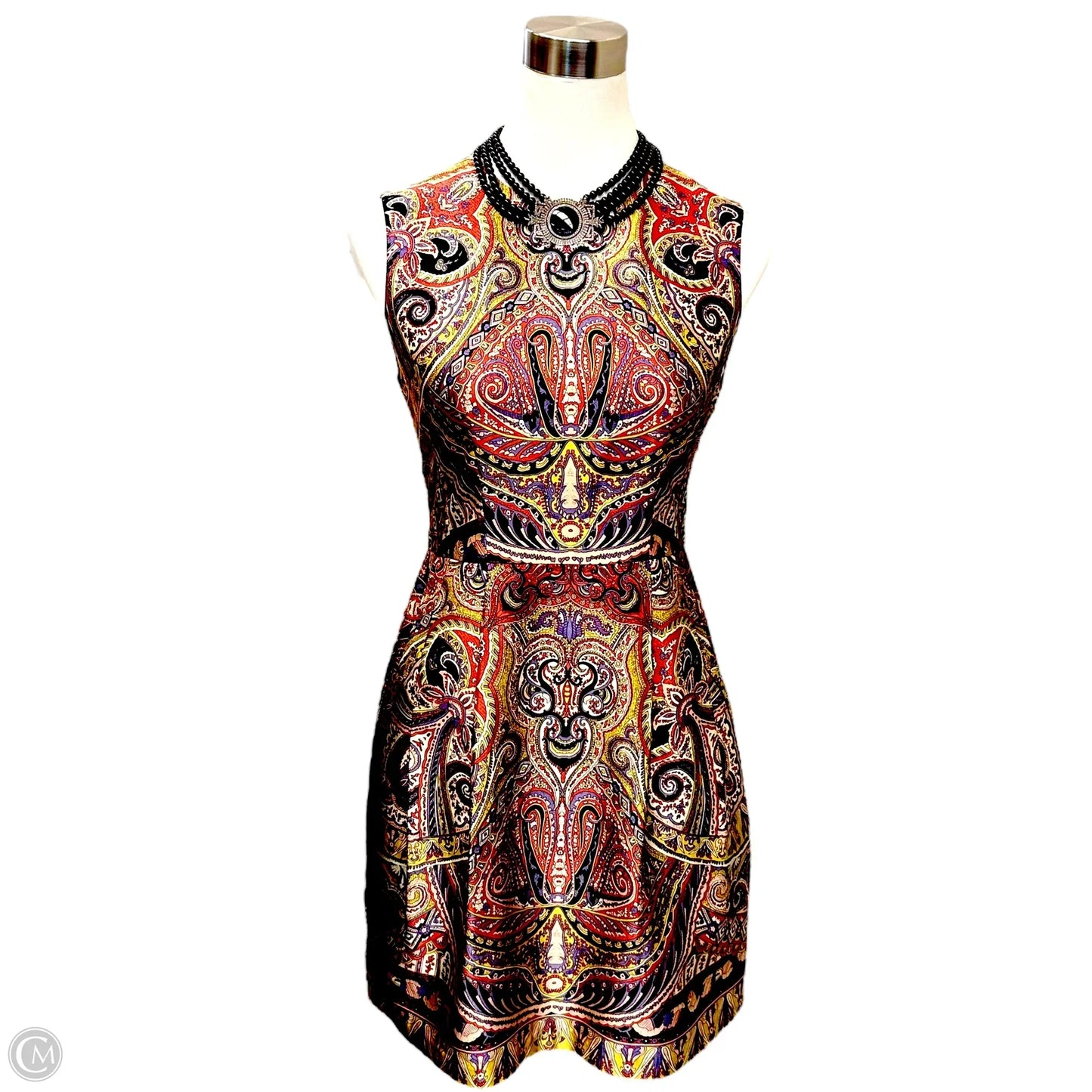 Silk Paisley Gotham Stakes Dress By Nanette Lepore In Paisley Print, Size: 6