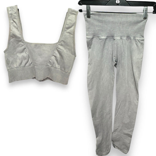 Athletic Pants 2pc By Free People In Grey, Size: M