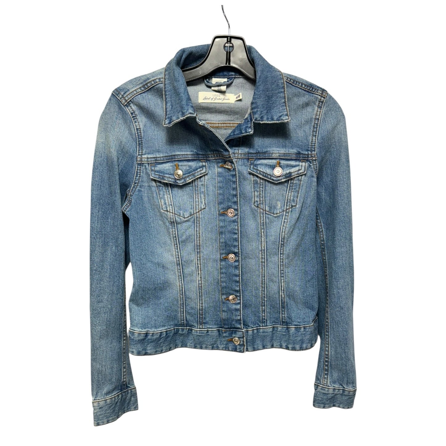 Jacket Denim By Logg In Blue Denim, Size: 6