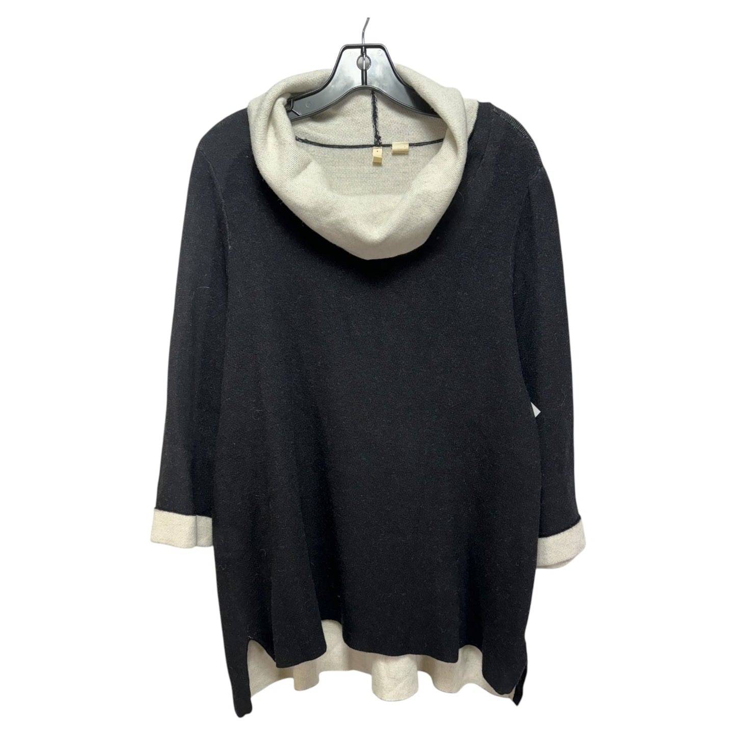 Sweater By Moth In Black & Cream, Size: Xl