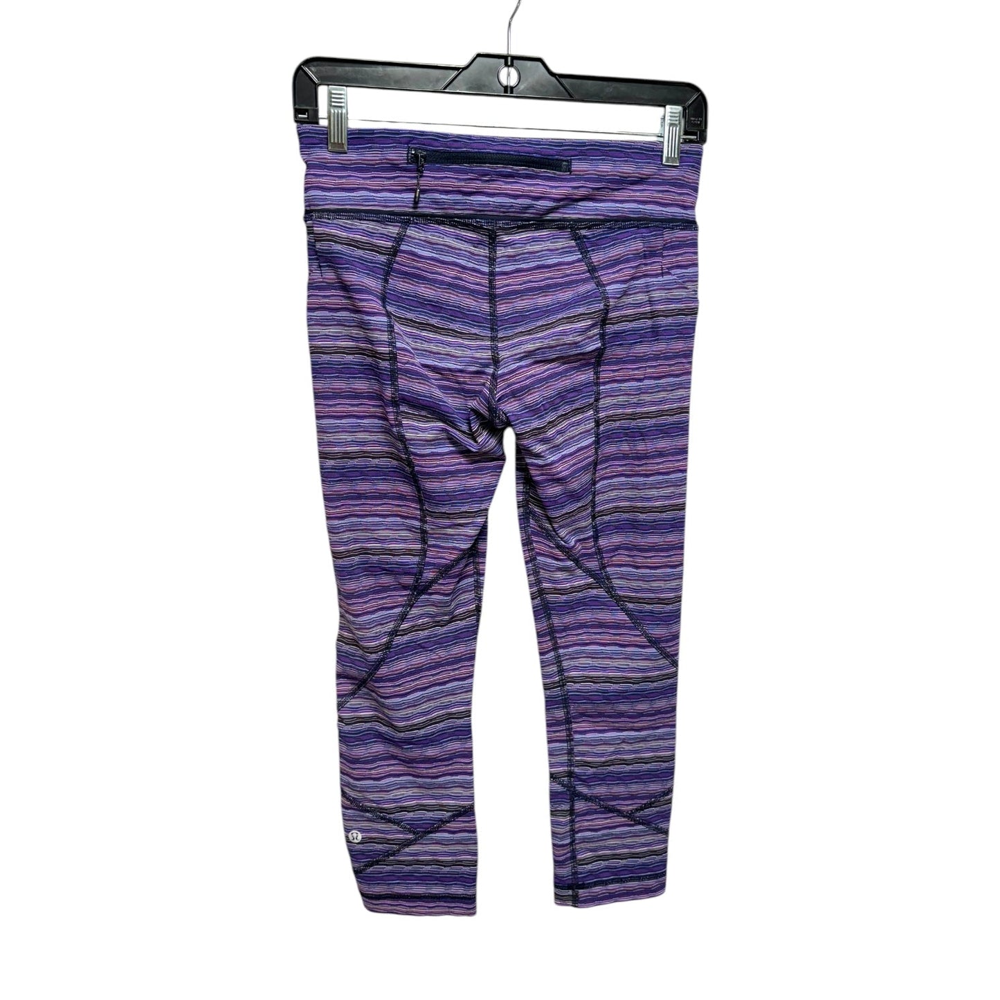 Athletic Leggings Capris By Lululemon In Purple, Size: 6