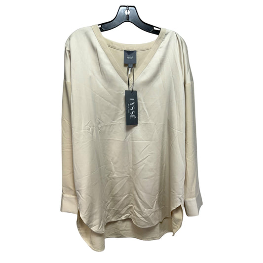 Tunic Long Sleeve By Lysse In Cream, Size: Xl