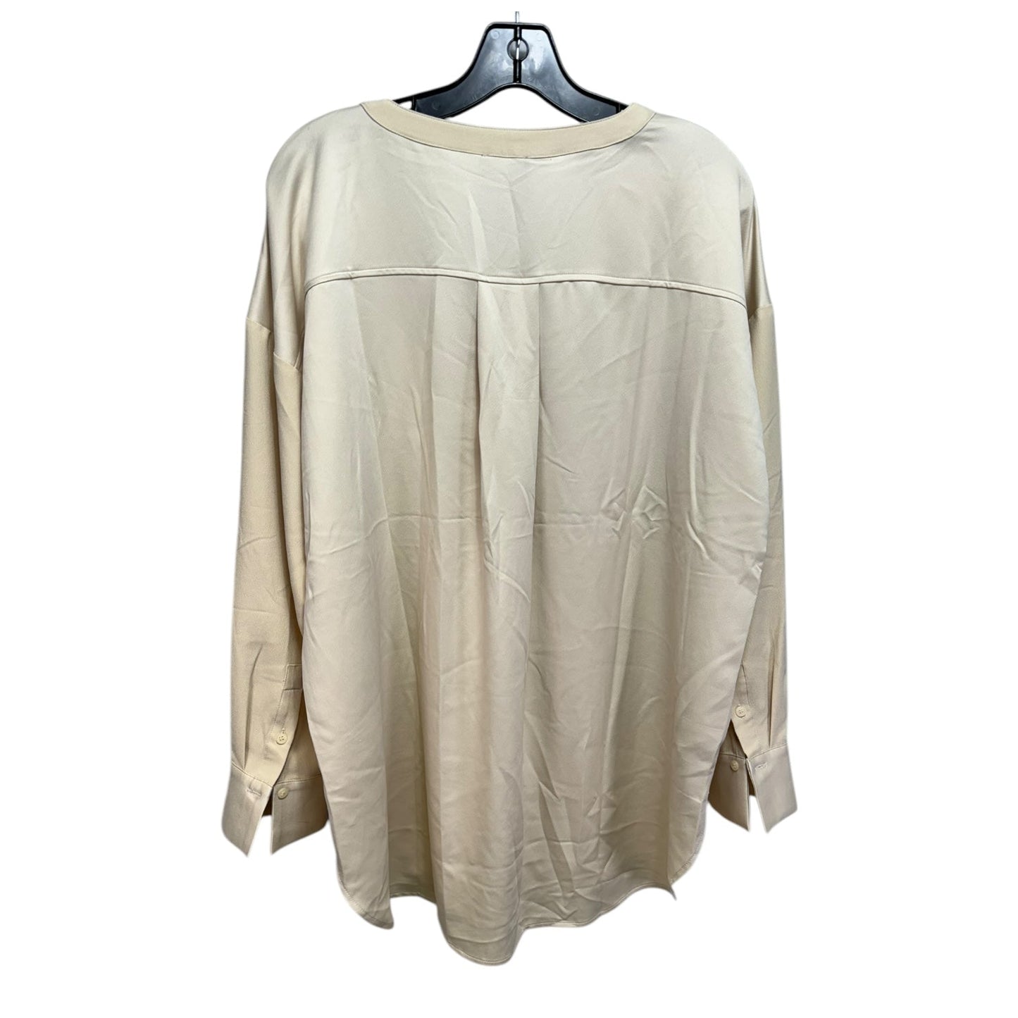 Tunic Long Sleeve By Lysse In Cream, Size: Xl