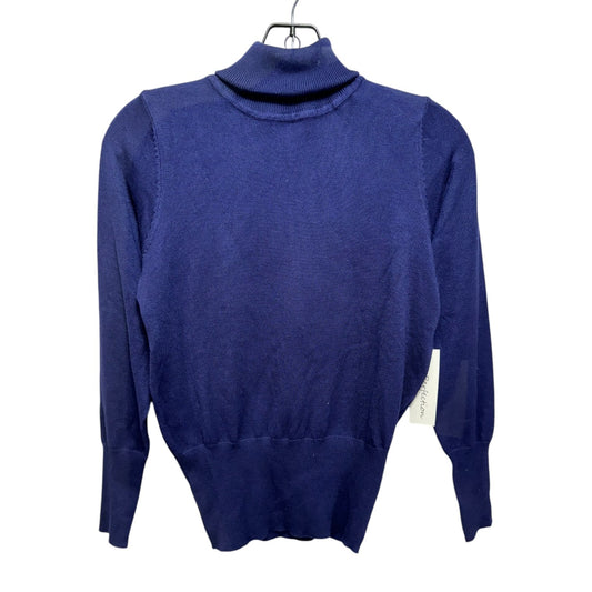 Turtleneck Sweater By JJ Perfection In Blue, Size: M