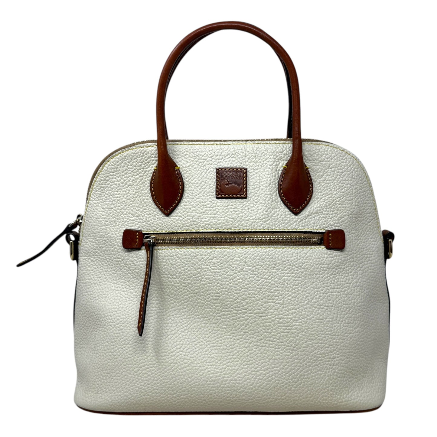 Pebble Grain Large Domed Satchel Designer By Dooney And Bourke, Size: Medium