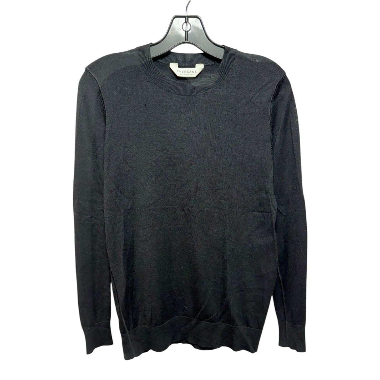 Wool Sweater By Everlane In Black, Size: S