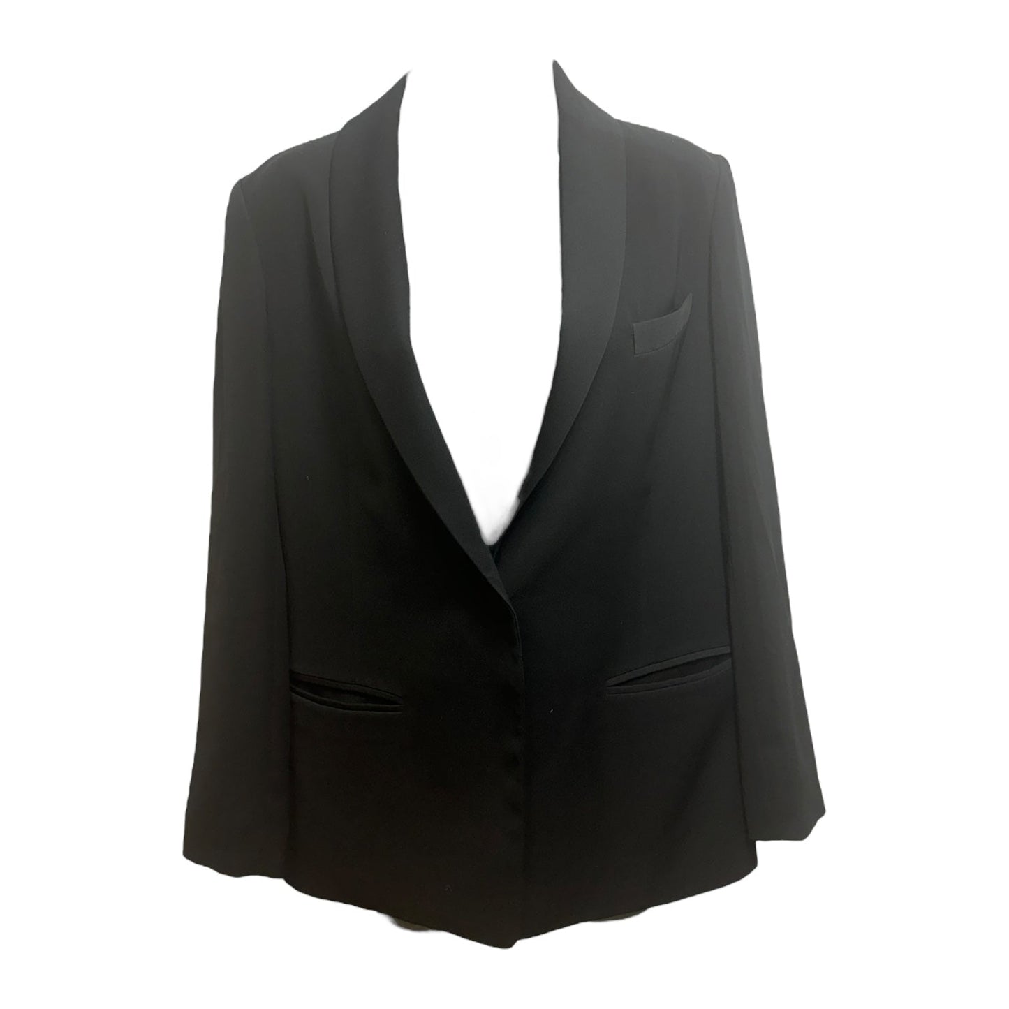 Blazer Luxury Designer By Alexander Wang In Black, Size: 2