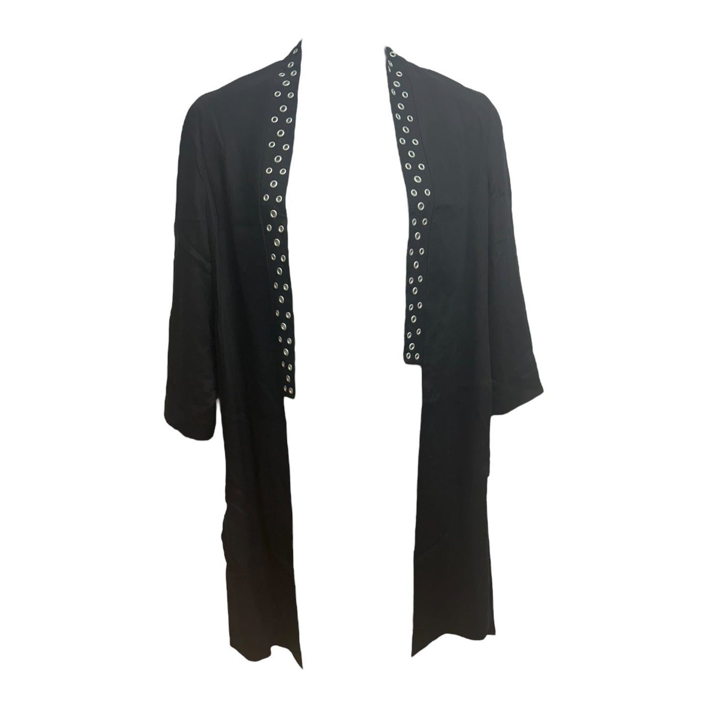 Kady Riveted Kimono Duster Designer By All Saints In Black, Size: S