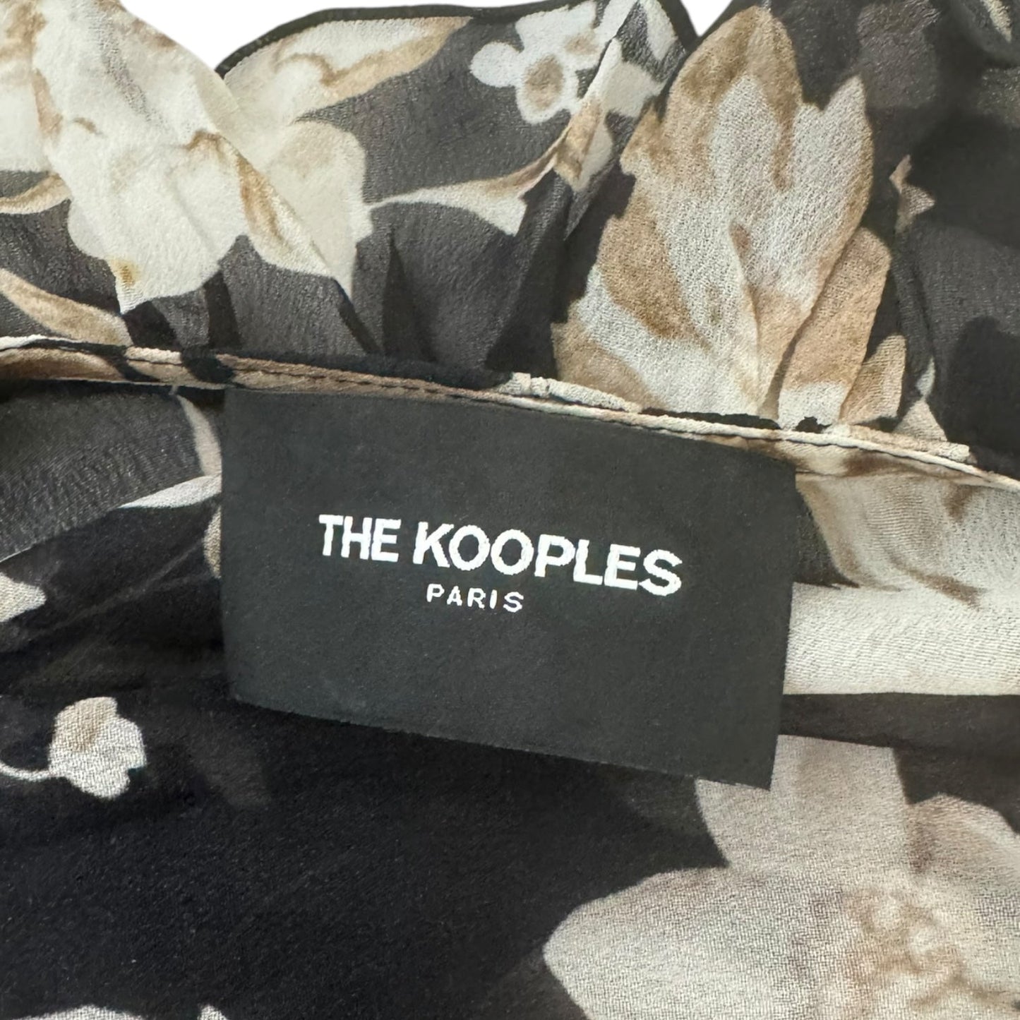 Blouse Long Sleeve By The Kooples In Floral Print, Size: S