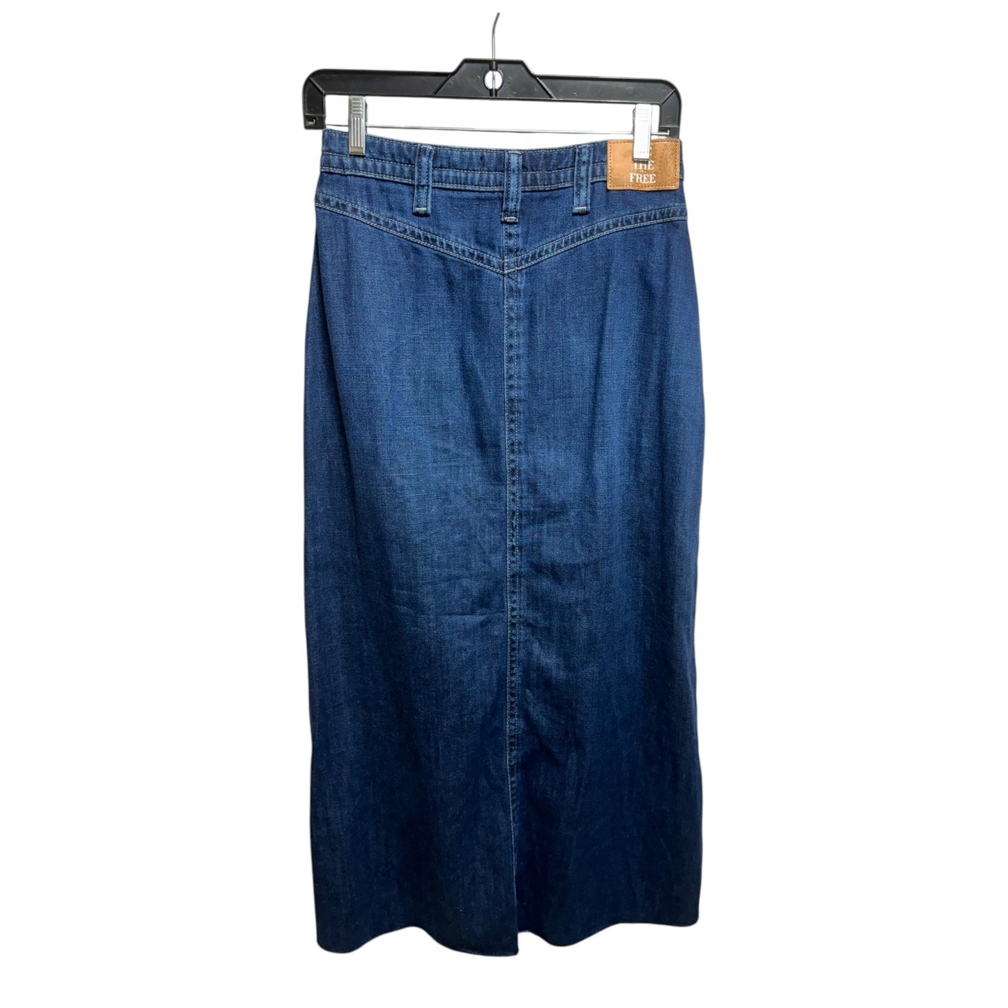 Skirt Maxi By We The Free In Blue Denim, Size: 2