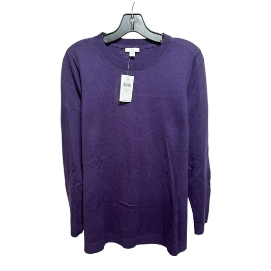 Sweater By J. Jill In Purple, Size: M