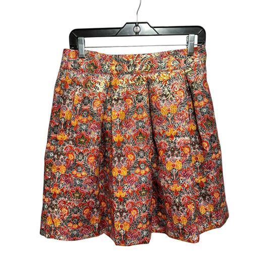 Skirt Mini & Short By Maeve In Floral Print, Size: M