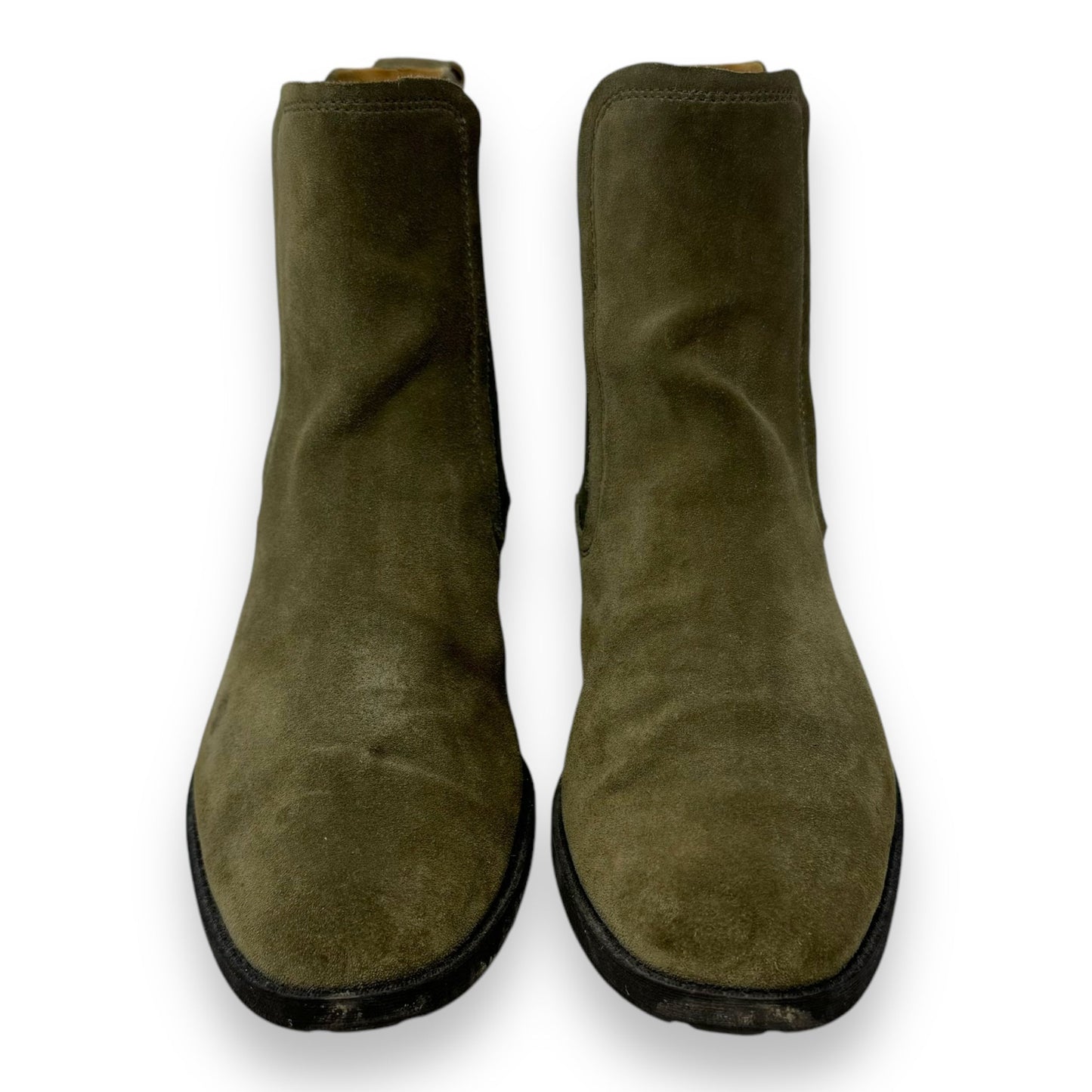 Boots Designer By Ugg In Green, Size: 9