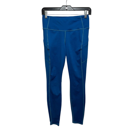 Athletic Leggings By Athleta In Blue, Size: S