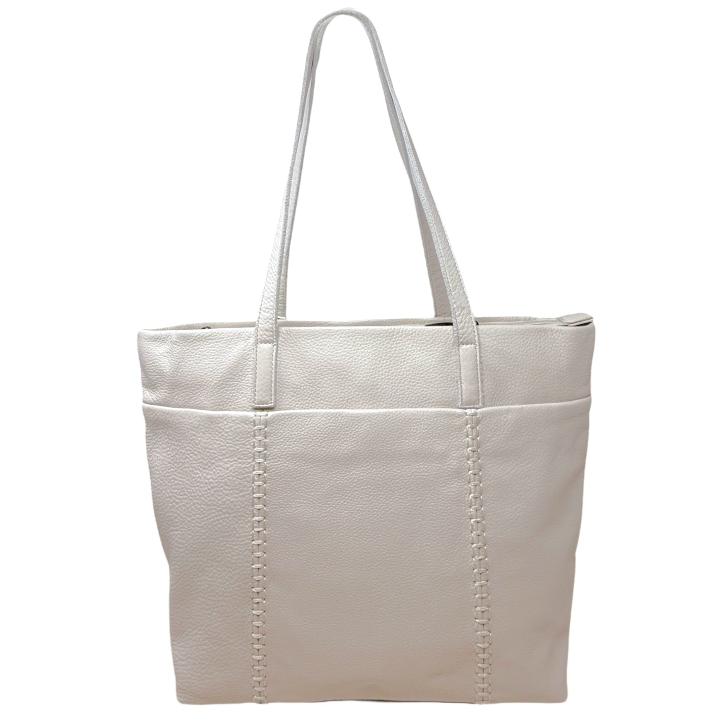 Melrose Leather Metro Tote By The Sak In Stone, Size: Large