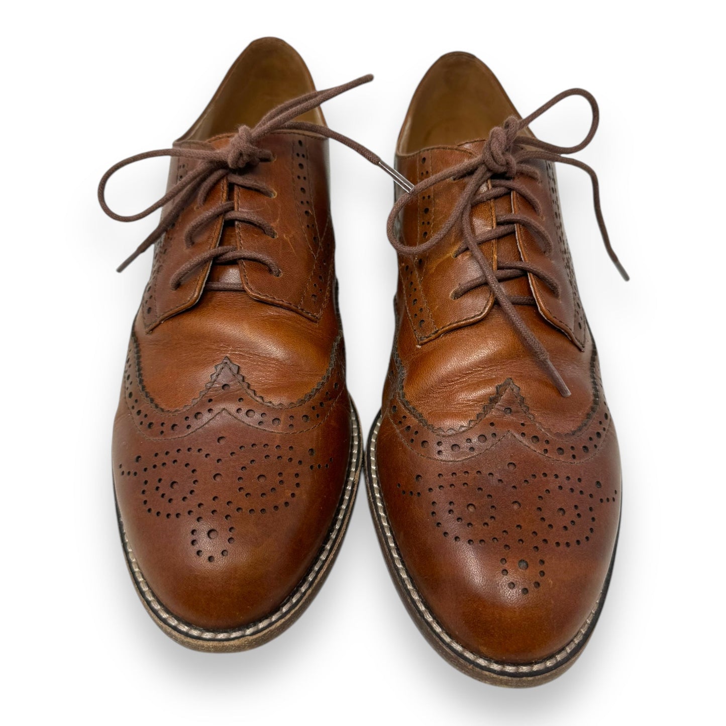 Juliette Brogue Oxfords By Madewell In Dark Chestnut, Size: 9