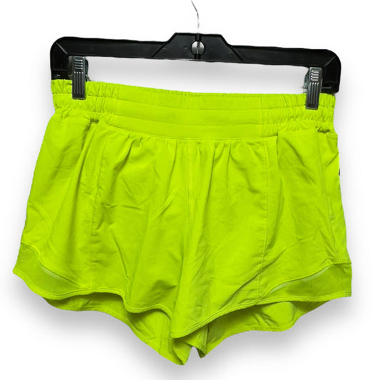 Athletic Shorts By Lululemon In Green, Size: 8