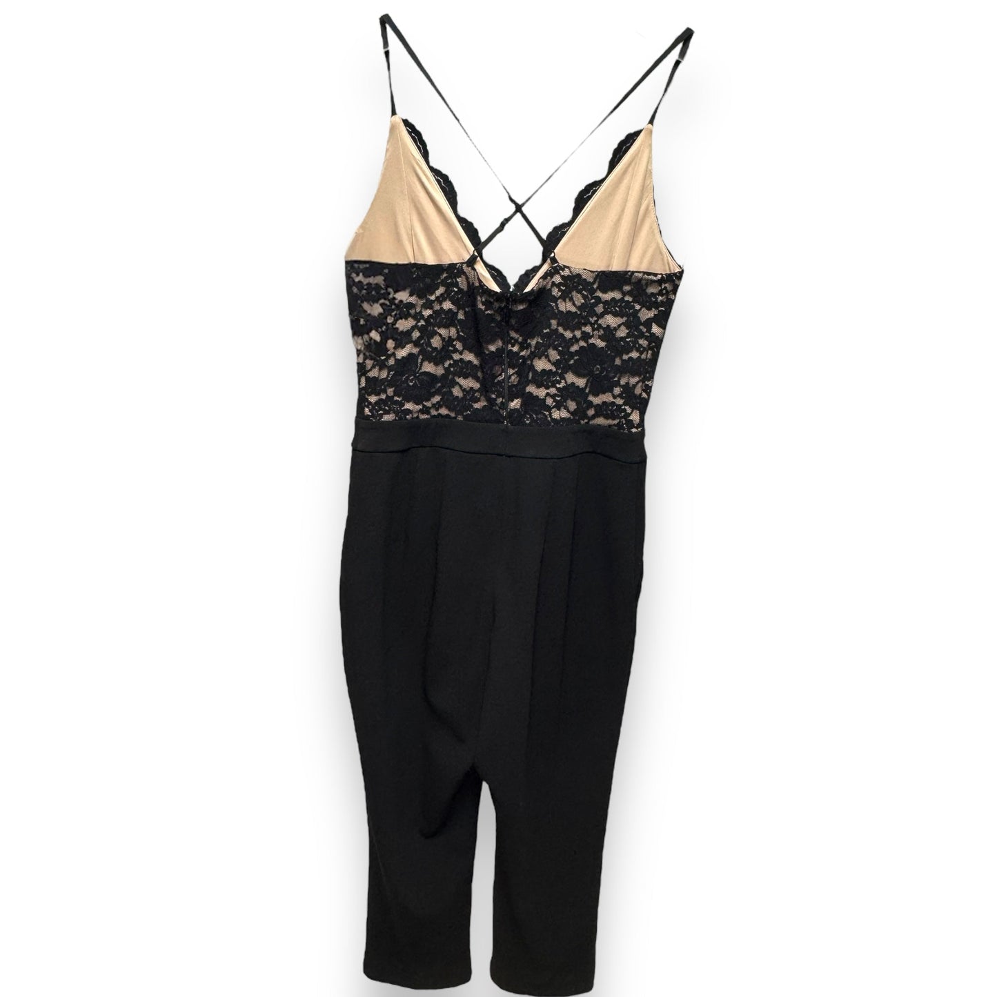 Jumpsuit By Express In Black, Size: M