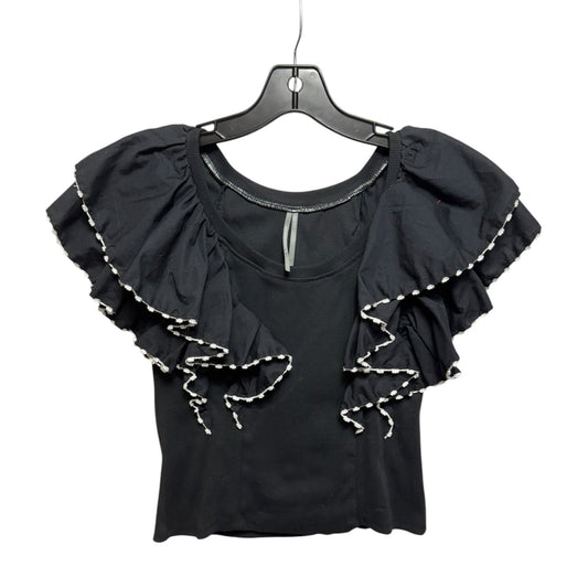 Top Sleeveless By Anthropologie In Black, Size: S