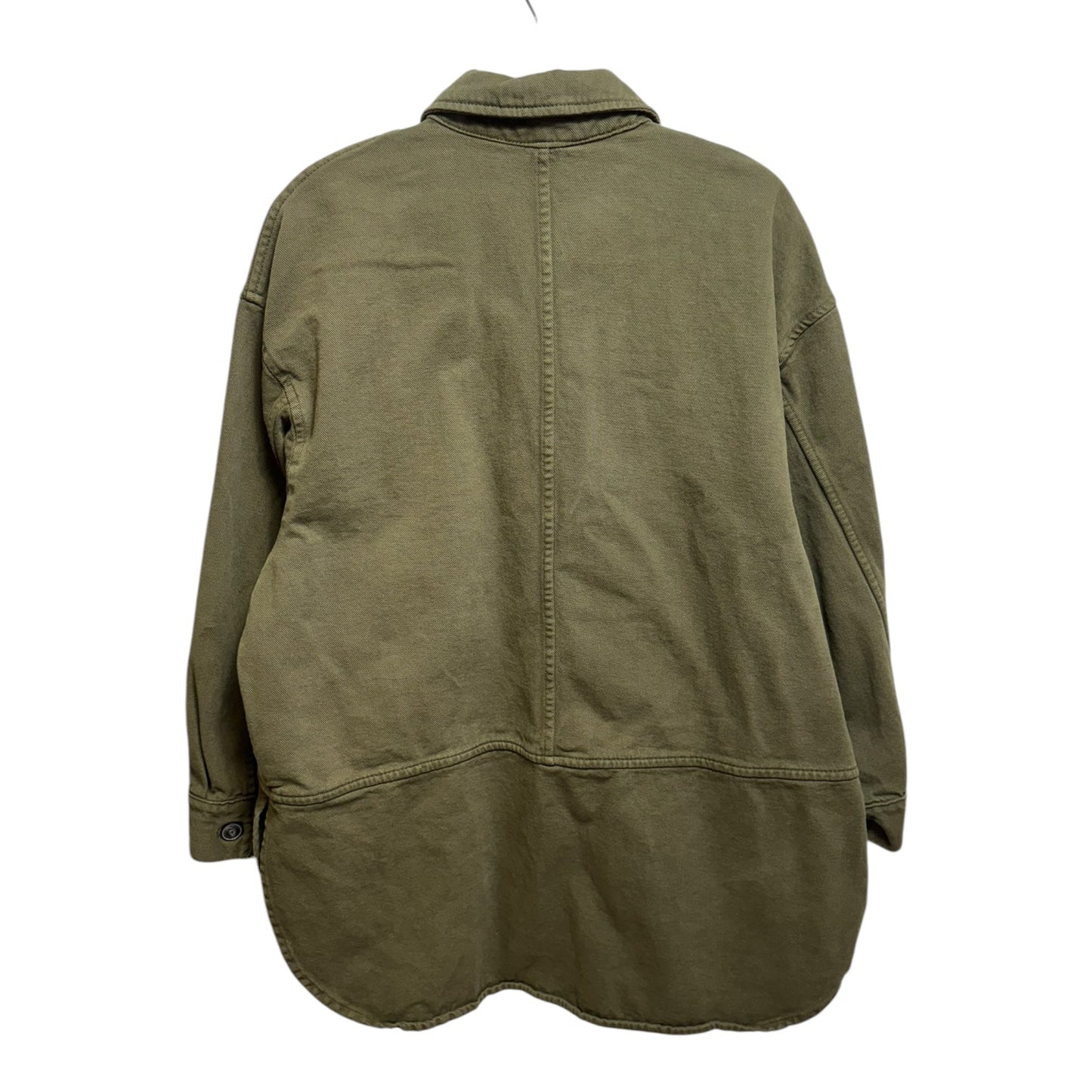 Jacket Utility By Zara In Green, Size: L