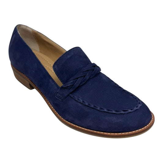 Edie Braided Loafer Shoes Flats By Earth In Blue, Size: 8.5