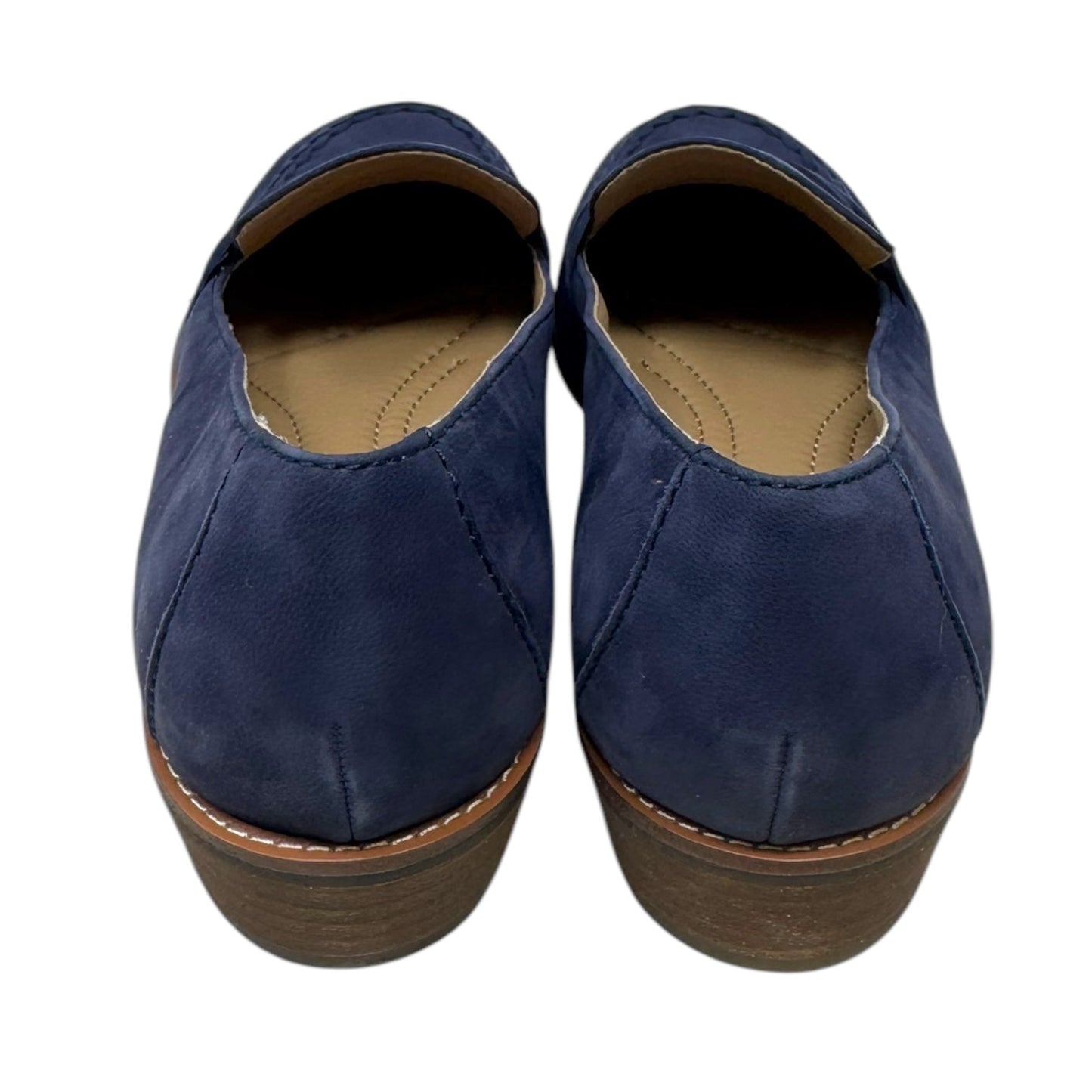 Edie Braided Loafer Shoes Flats By Earth In Blue, Size: 8.5