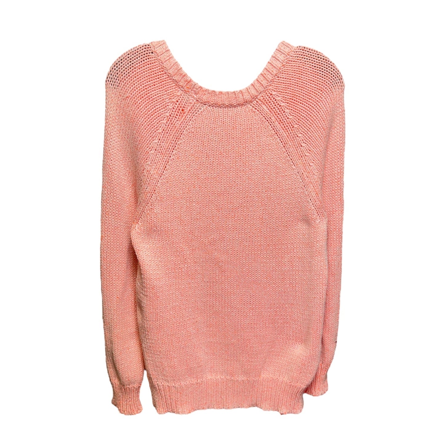 V-Neck Sweater Luxury Designer By T By Alexander Wang In Orange, Size: S