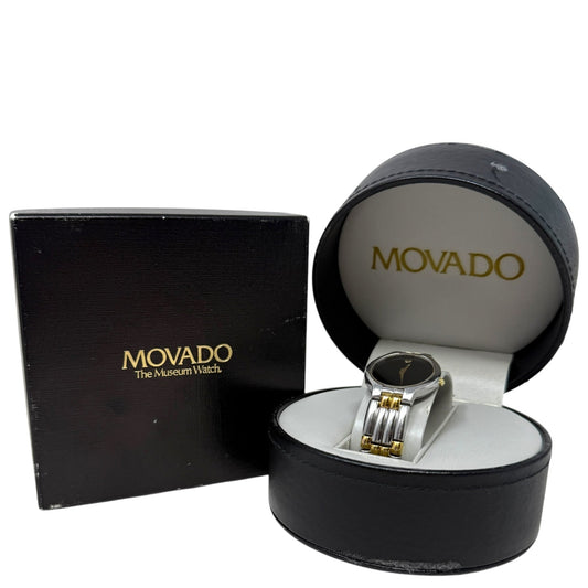 Museum Classic Two-Tone Watch By Movado, Size: Small