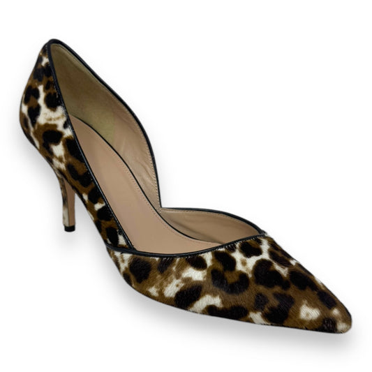 Shoes Heels Stiletto By J. Crew In Animal Print, Size: 8