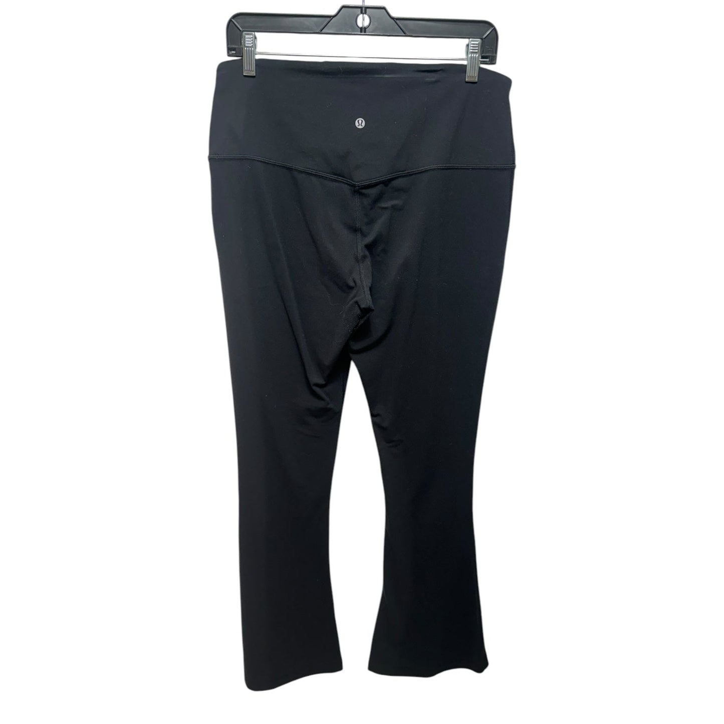 Flared Athletic Pants By Lululemon In Black, Size: 14