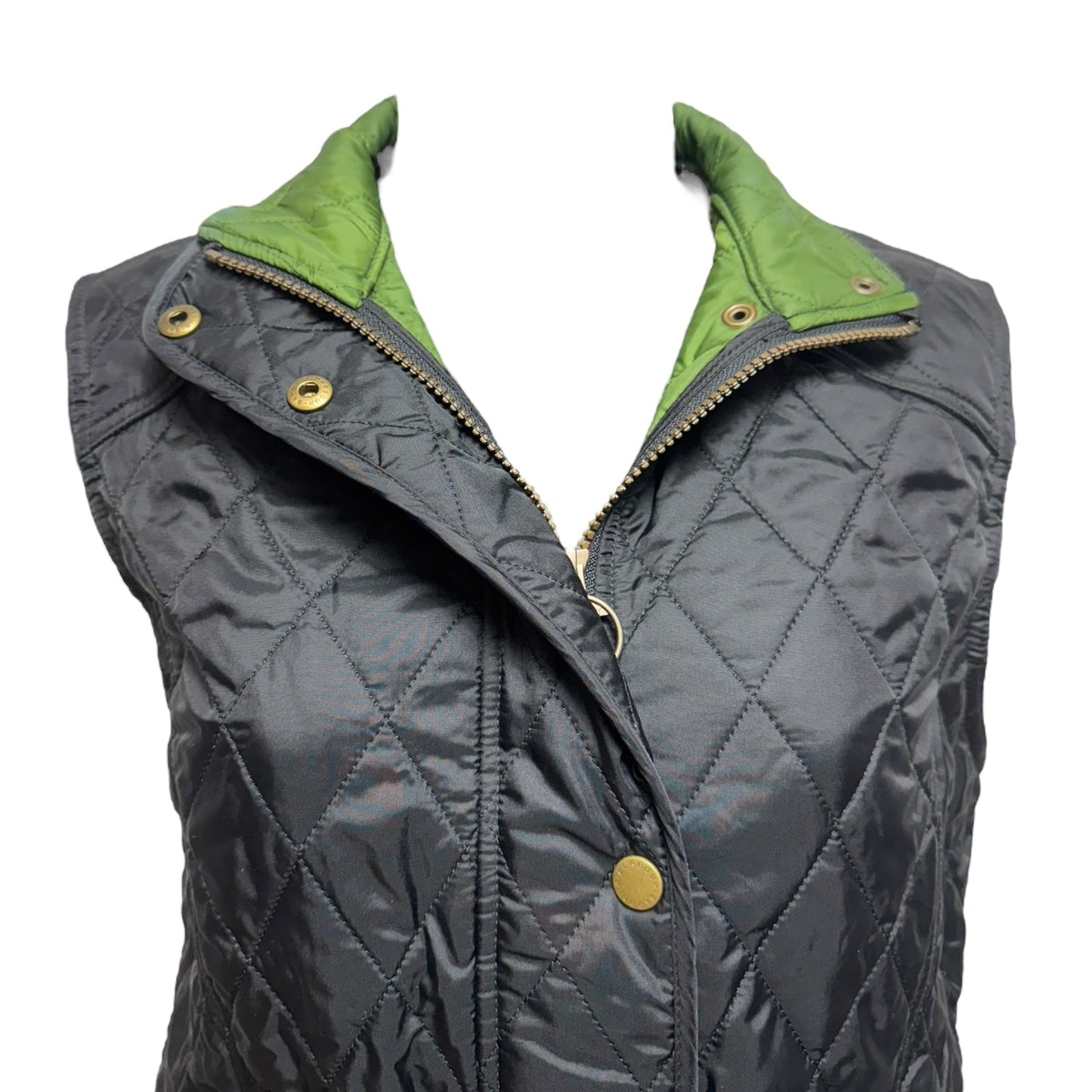 Summer Liddesdale Gilet Vest Puffer & Quilted By Barbour In Black, Size: 6