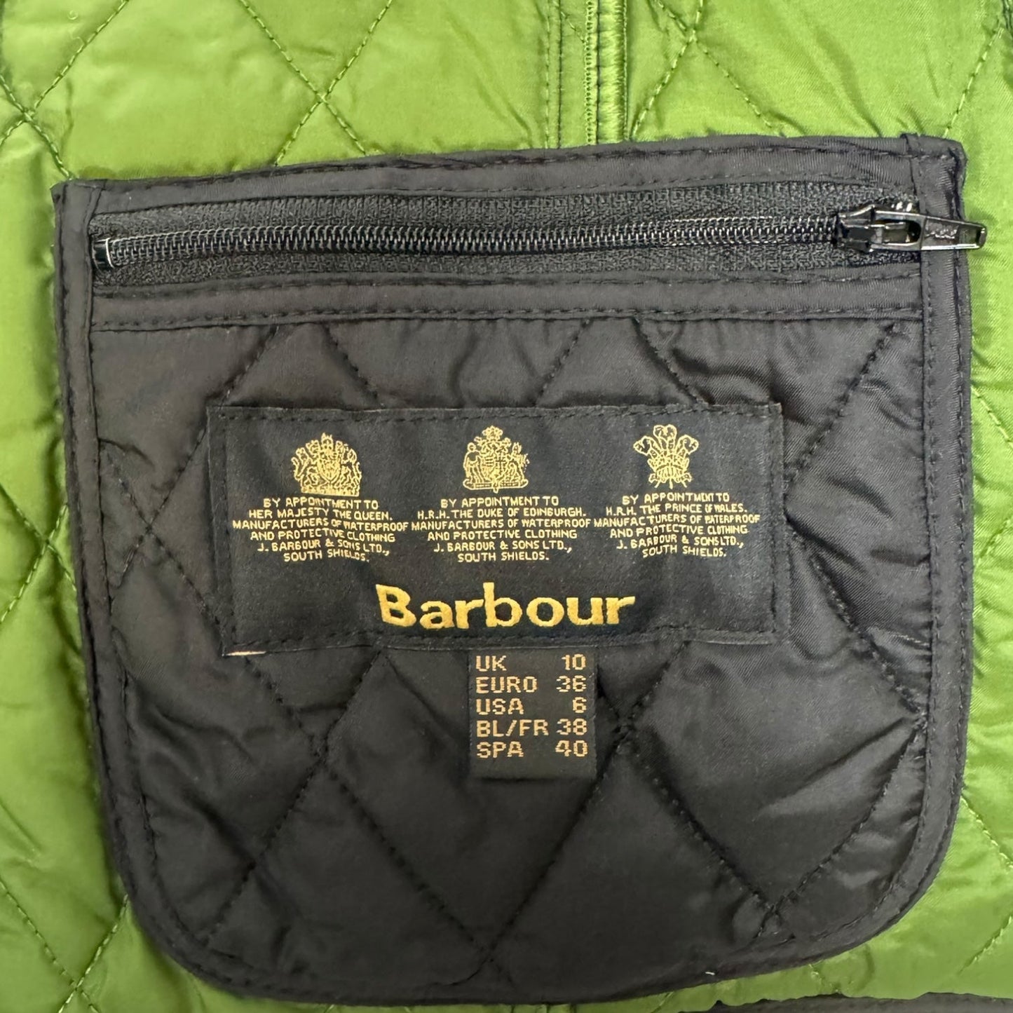 Summer Liddesdale Gilet Vest Puffer & Quilted By Barbour In Black, Size: 6