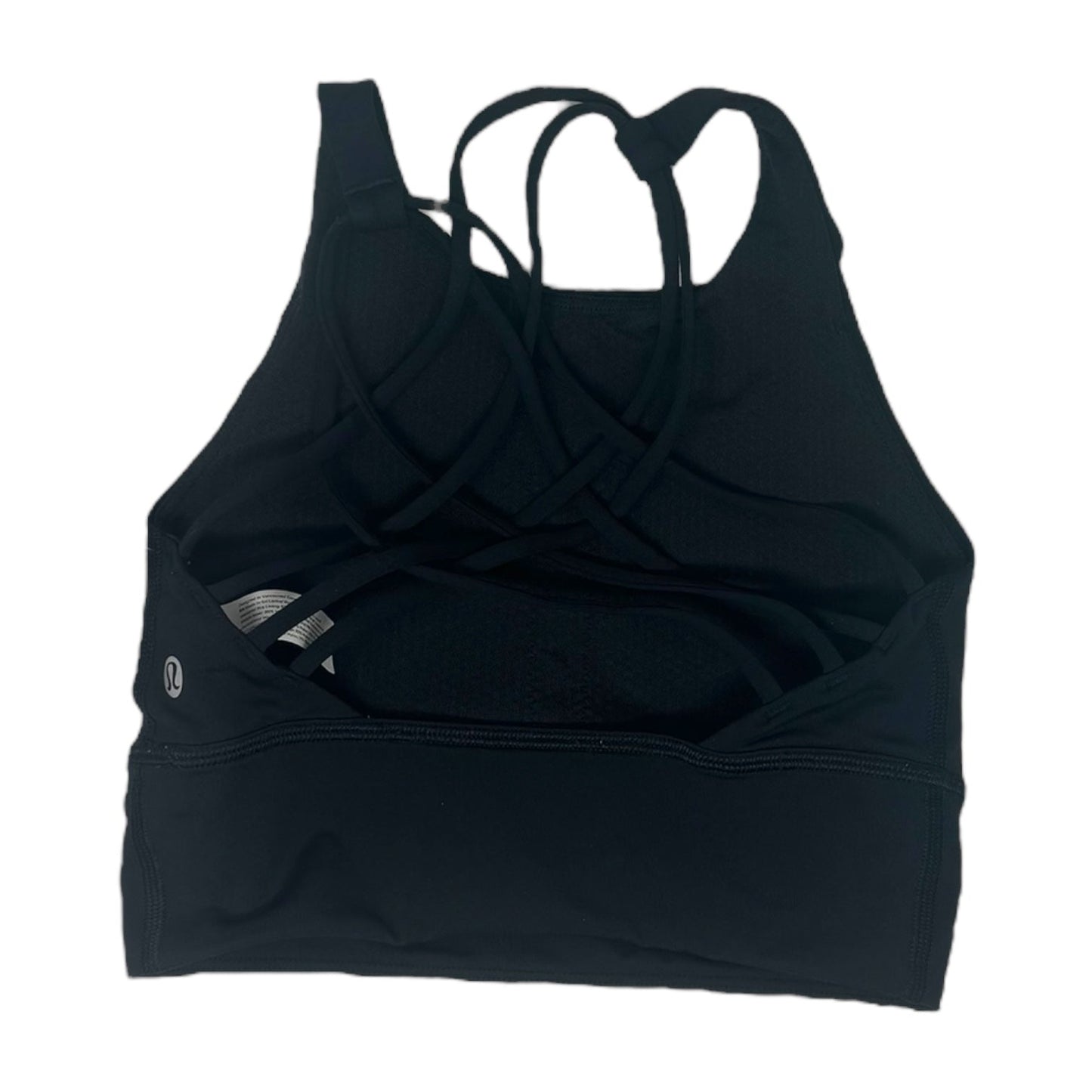 Athletic Bra By Lululemon In Black, Size: 4