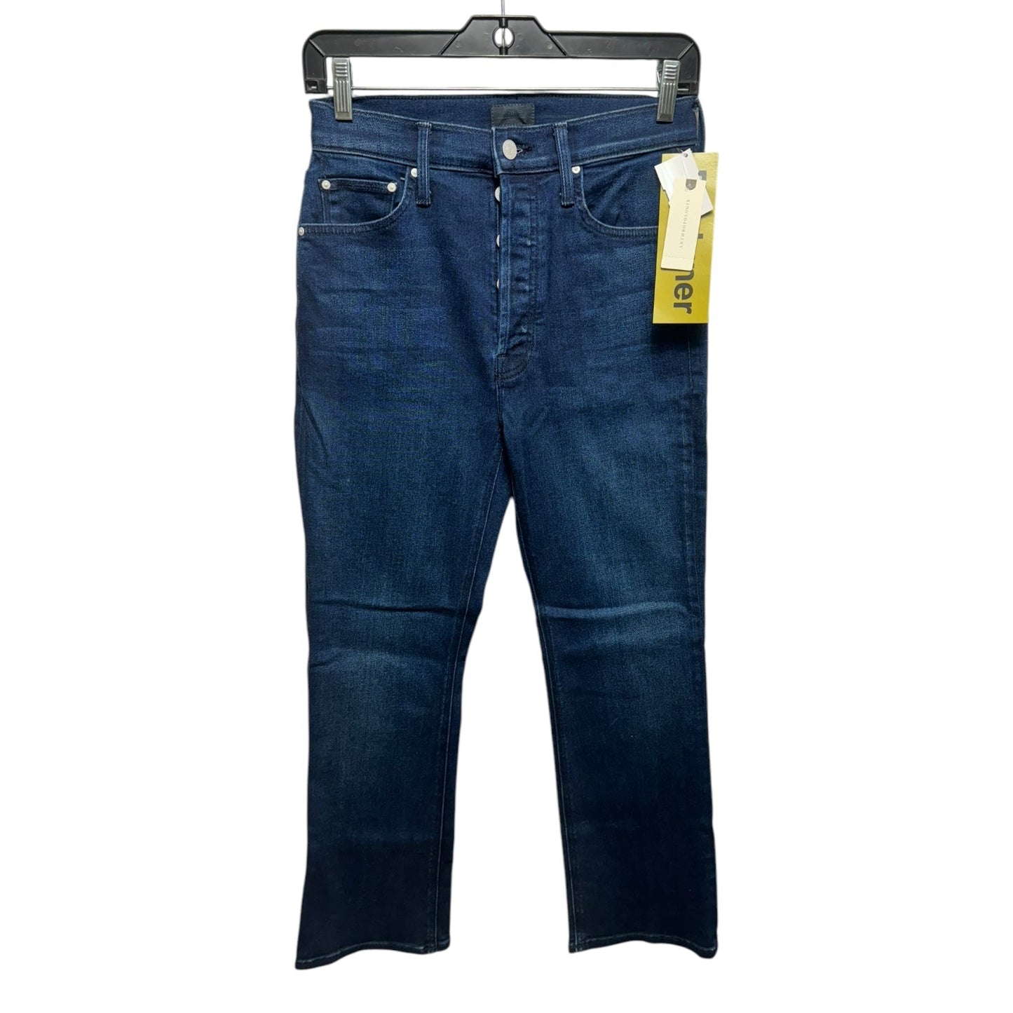 Jeans Straight By Mother Jeans In Blue Denim, Size: 2