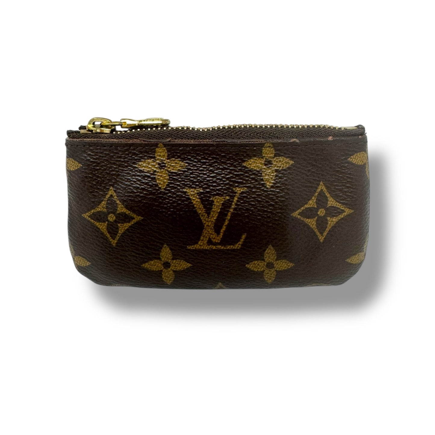 Key Pochette Luxury Designer By Louis Vuitton In Monogram, Size: Medium