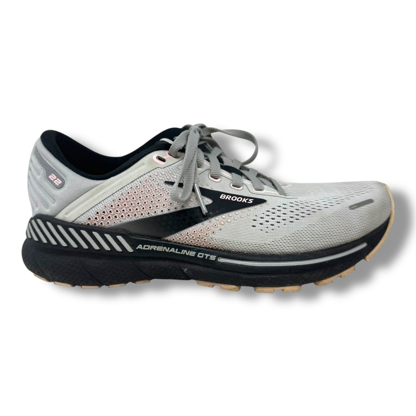 Adrenaline GTS 22 Running Shoes By Brooks In Grey, Size: 8.5