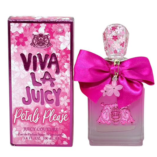 Viva La Juicy Petals Please Eau de Parfum Spray By Juicy Couture, Size: Large