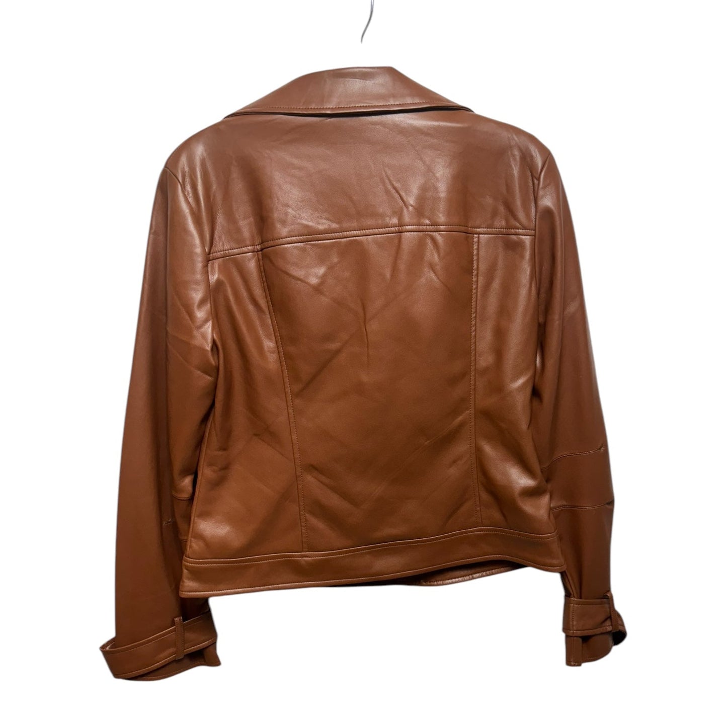 Jacket Moto By Philosophy In Brown, Size: M