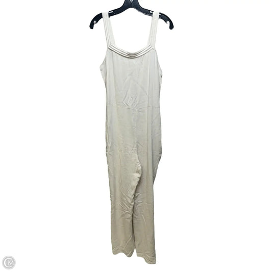 Jumpsuit Casual By Monteau In Cream, Size: L