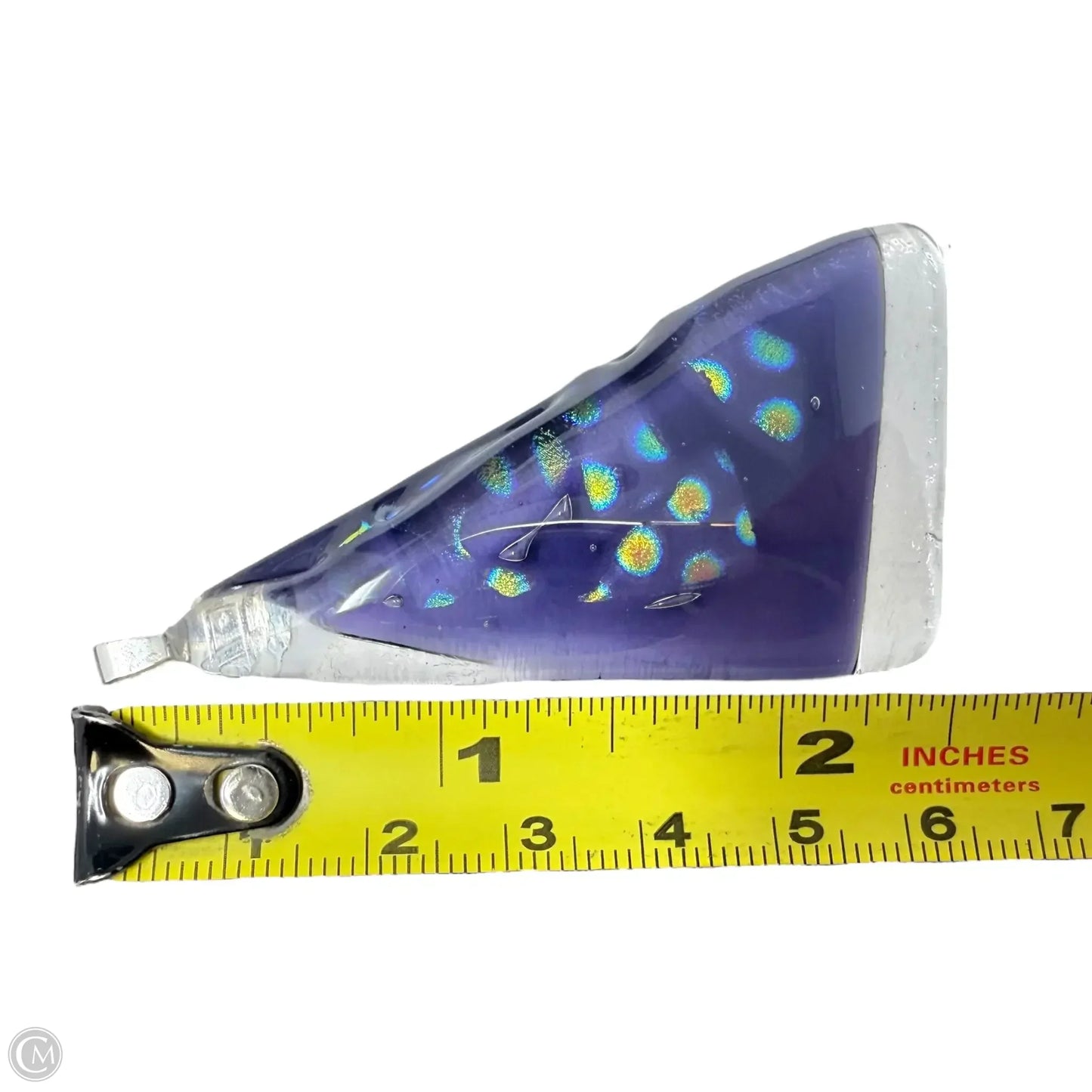 Italian Glass Pendant By Unbranded