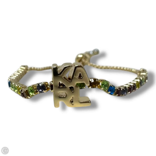 Charm Slider Bracelet Designer By Karl Lagerfeld