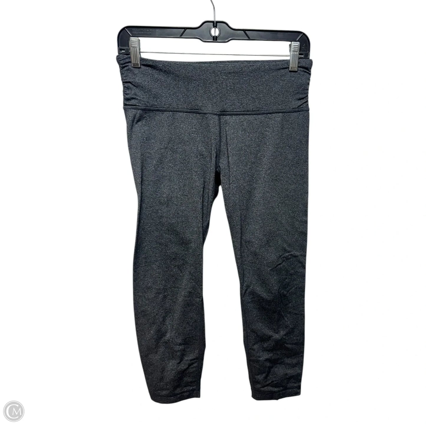 Athletic Capris By Lululemon In Grey, Size: 8