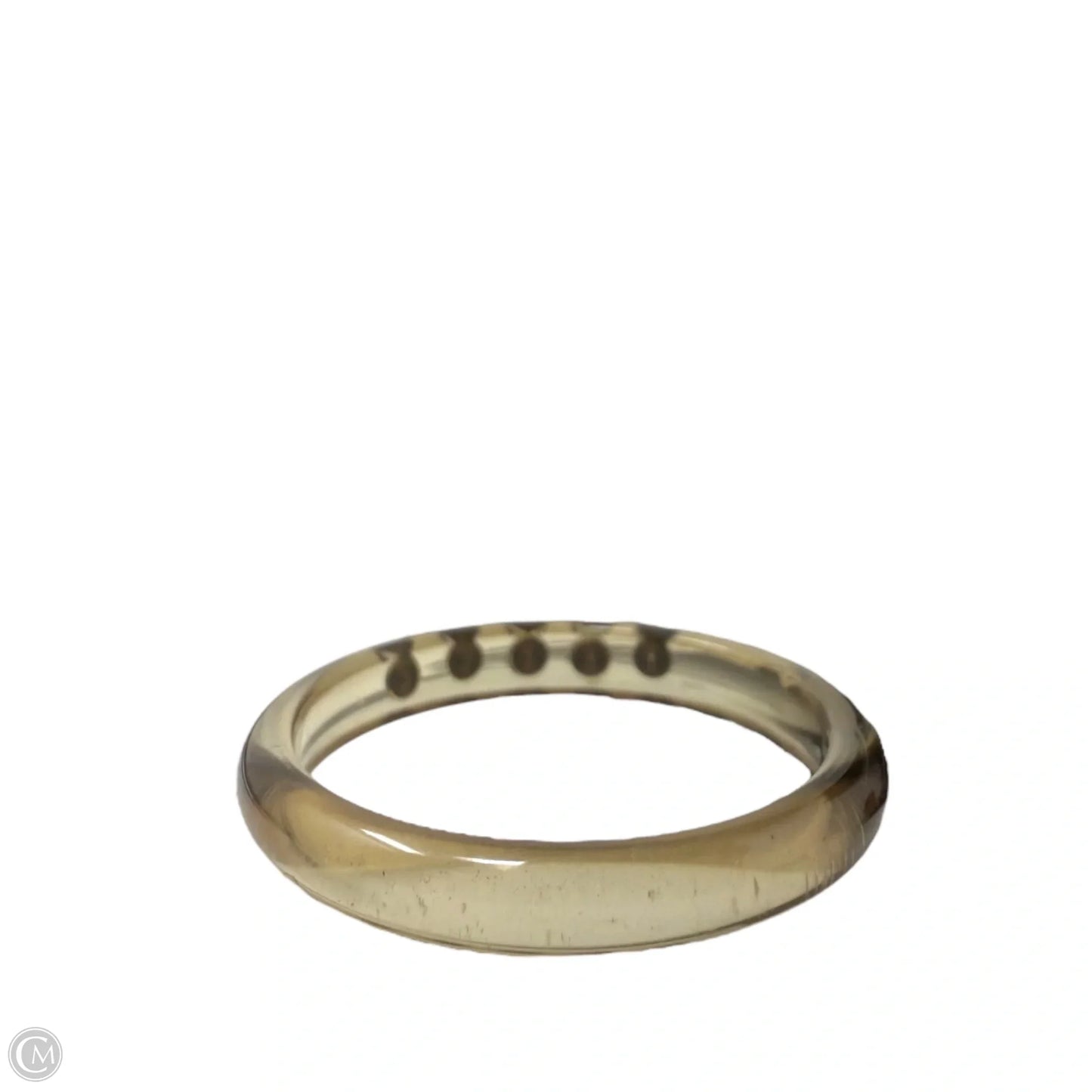 Lucite Ring With Rhinestones By Unbranded