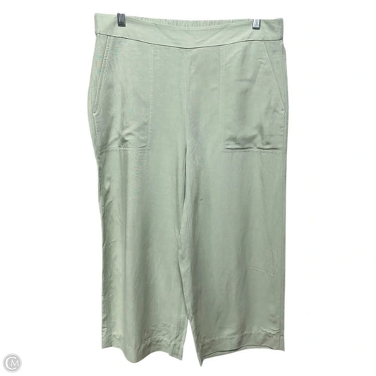 Pants Cropped By Banana Republic In Green, Size: M