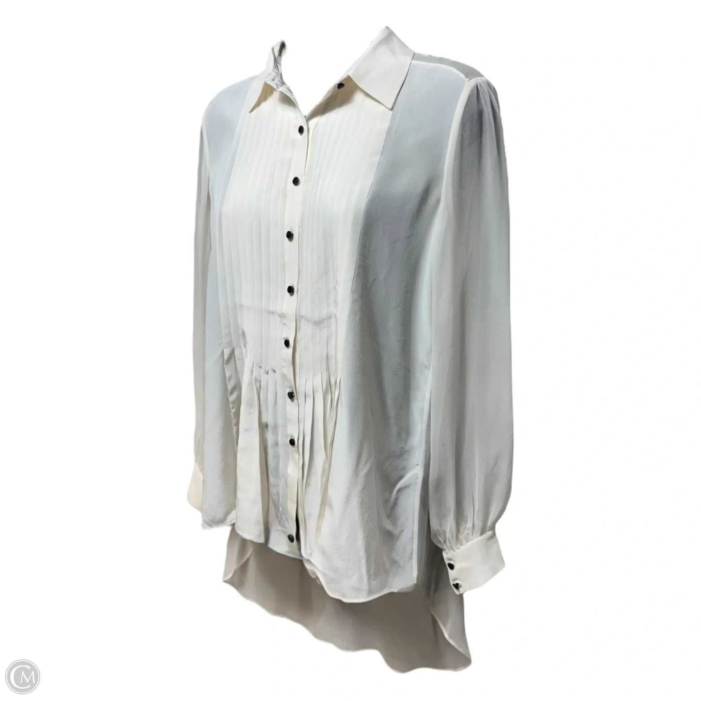 Jaden Silk Blouse By Elizabeth And James In Cream, Size: XS