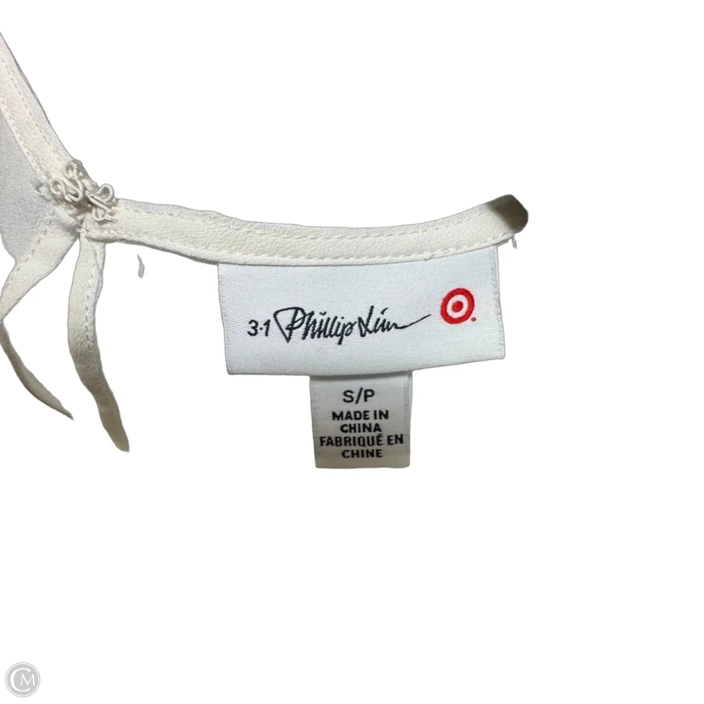 Top Sleeveless By Phillip Lim for Target-designer In Cream, Size: S