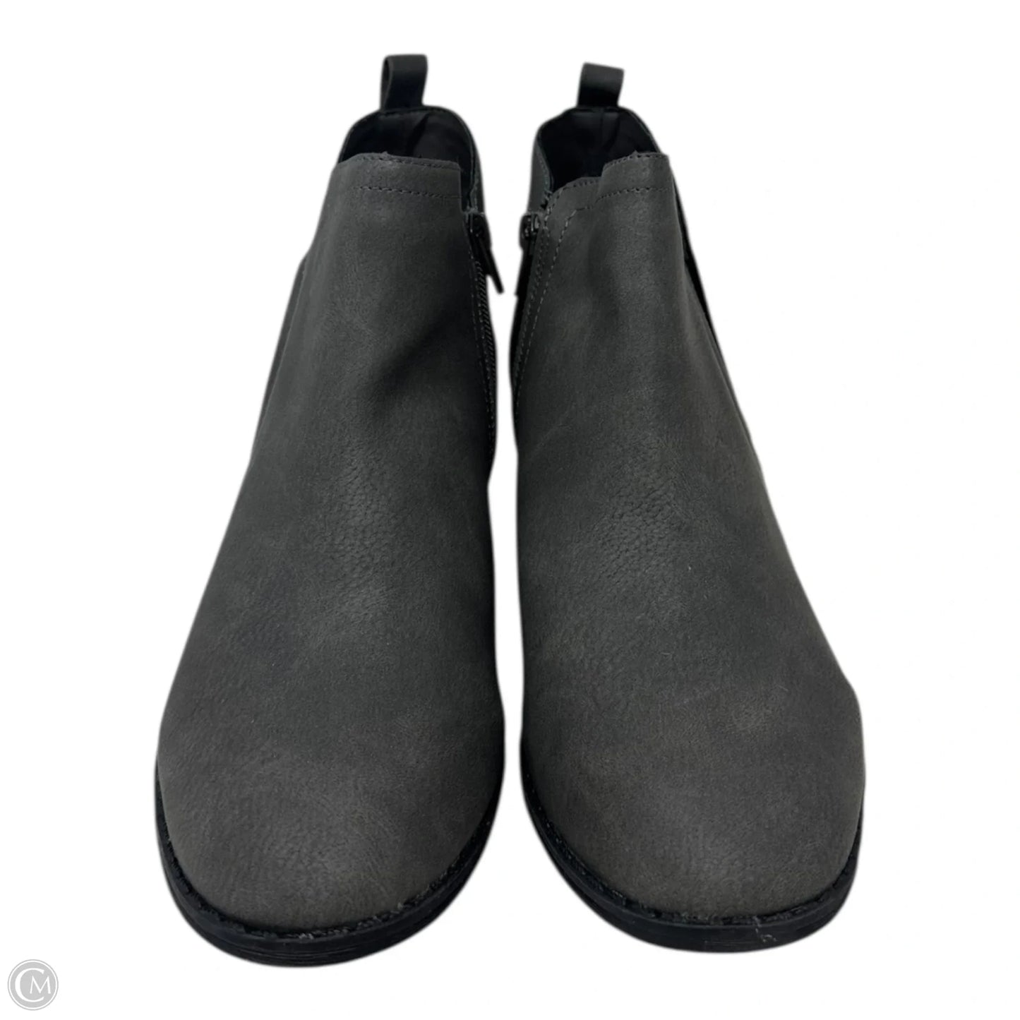 Cadee Boots Ankle Flats By Sun + Stone In Grey, Size: 10.5