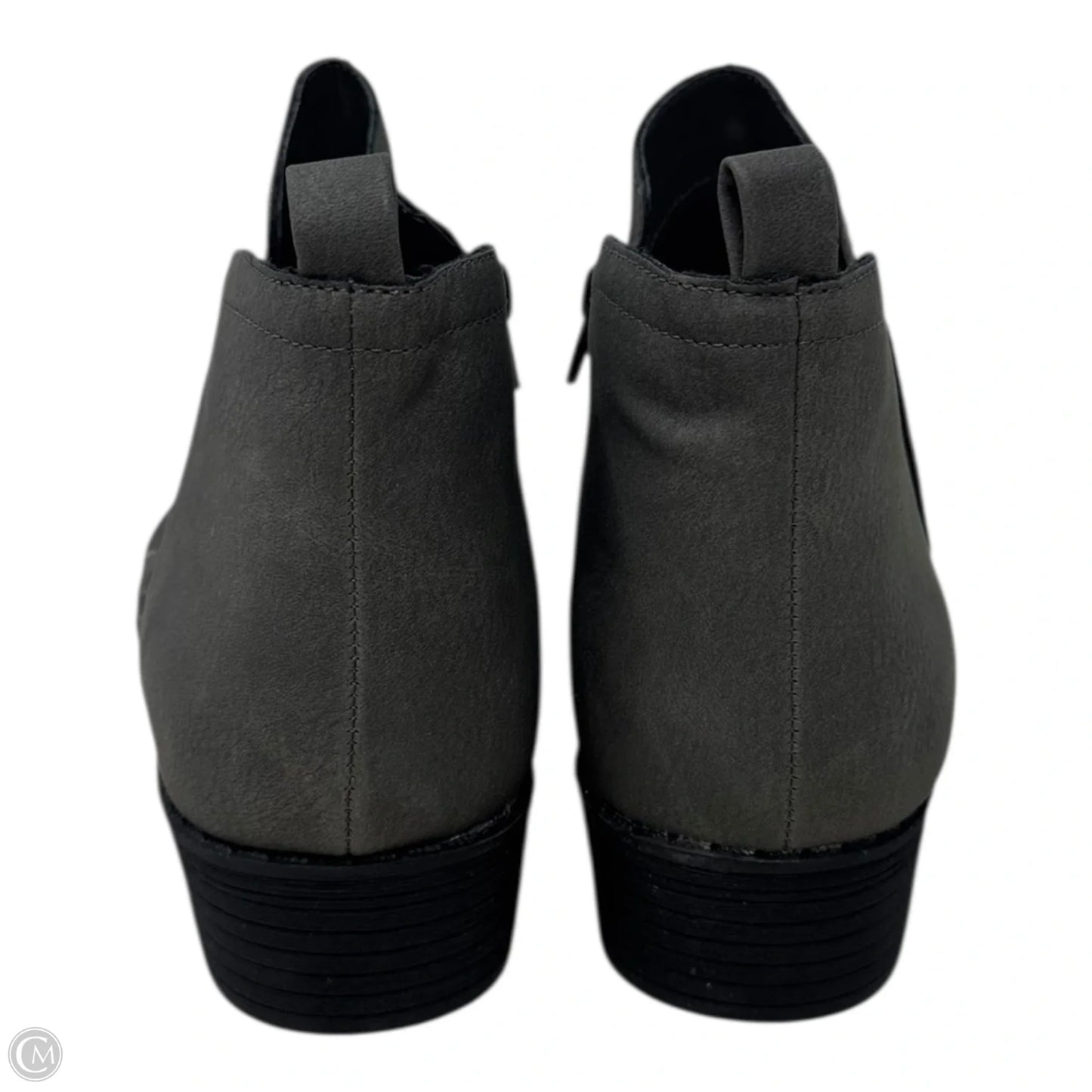 Cadee Boots Ankle Flats By Sun + Stone In Grey, Size: 10.5